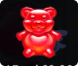 Rode gummy bear