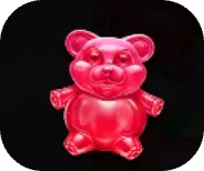 Rode gummy bear