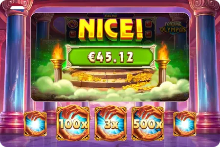 Free Spins Fortune of Olympus met totaal multiplier