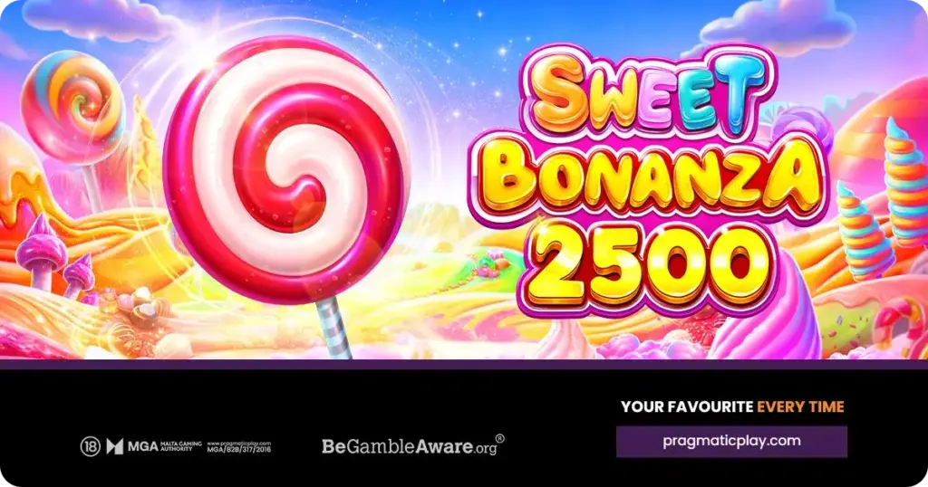 Sweet Bonanza 2500 met multipliers tot 2.500×